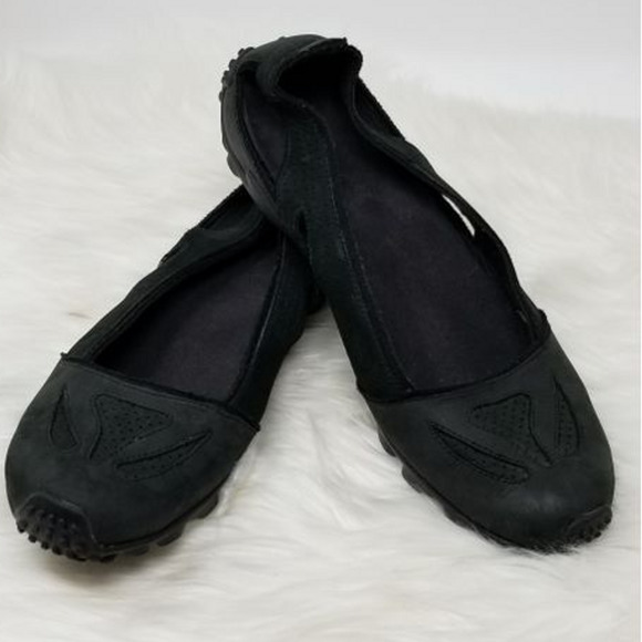 Merrell Oceania Deep Green Side Open Design  Flats Slip On Women Shoe Sz 9.5 - Picture 1 of 8